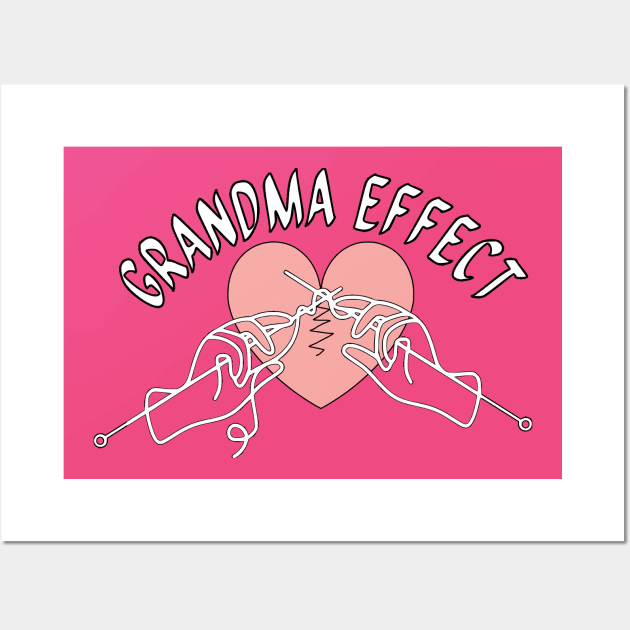 GRANDMA EFFECT Wall Art by Desert Boy